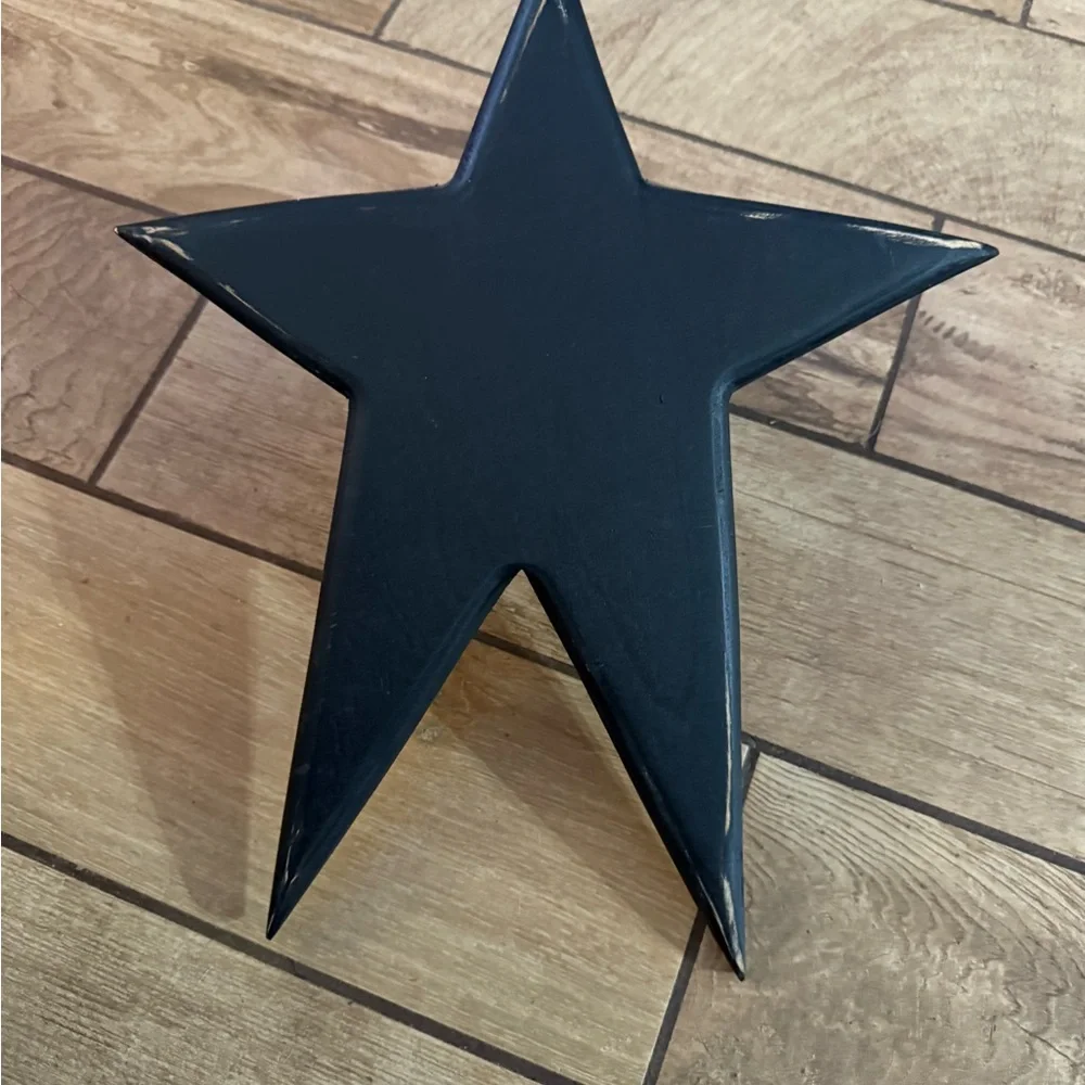 Black Star Shaped Decor